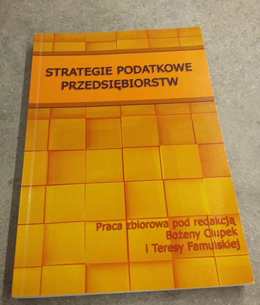 Strategie Podatkowe Przedsiębiorstw