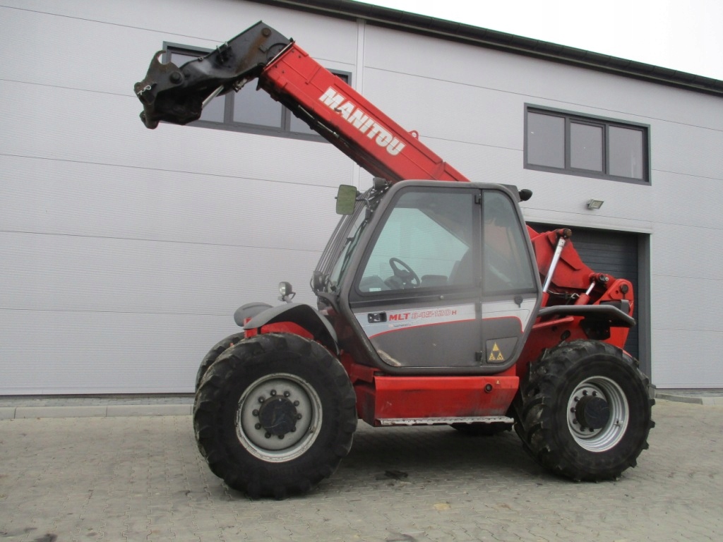 ŁADOWARKA TELESKOPOWA MANITOU MLT 845 120M + WIDŁY