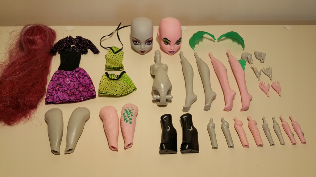 Lalki Monster High składane