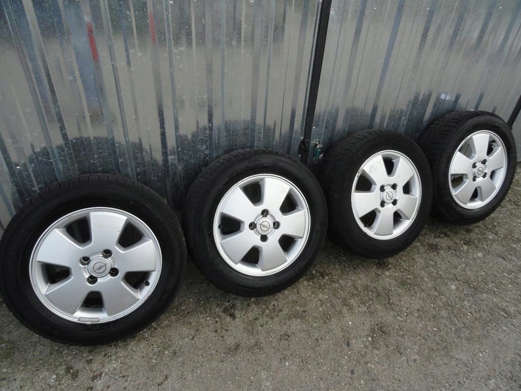 FELGI ALUMINIOWE KOŁA OPEL ASTRA G ZAFIRA 4X100 15