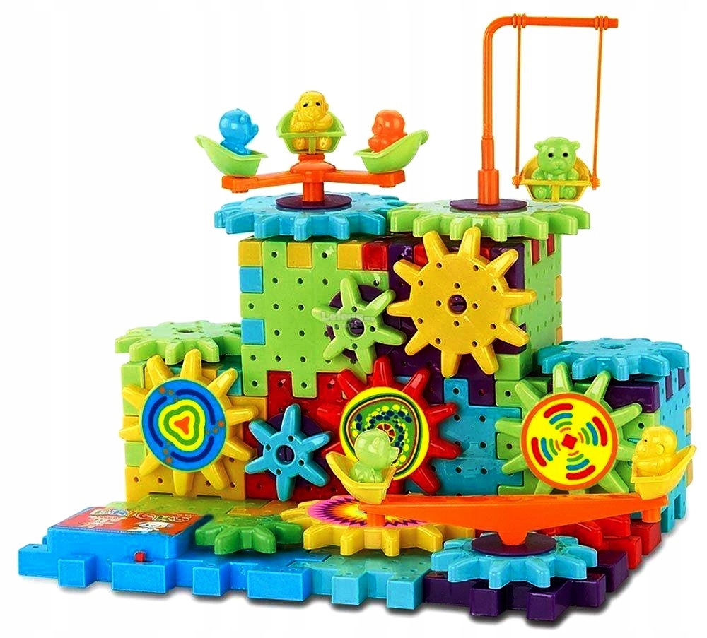 Zabawki Konstrukcyjne Dla 7 Latka DUŻE RUCHOME KLOCKI 3D PUZZLE PREZENT DLA DZIECI - 7501046467