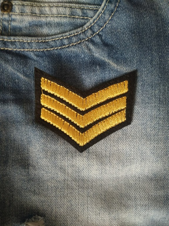 termo naszywka odznaka stopień armia wojsko badge