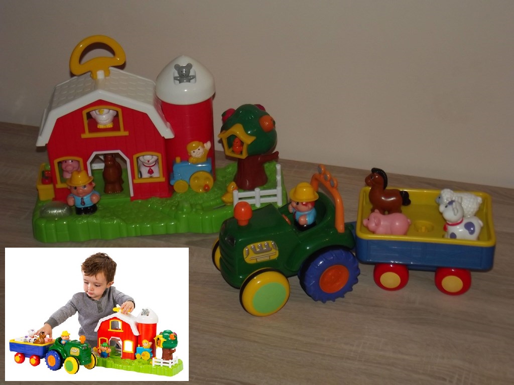 KIDDIELAND MUZYCZNA FARMA + TRAKTOR