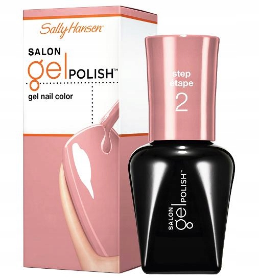 Sally Hansen Salon Gel Lakier Pink Pong 150 Krok 2