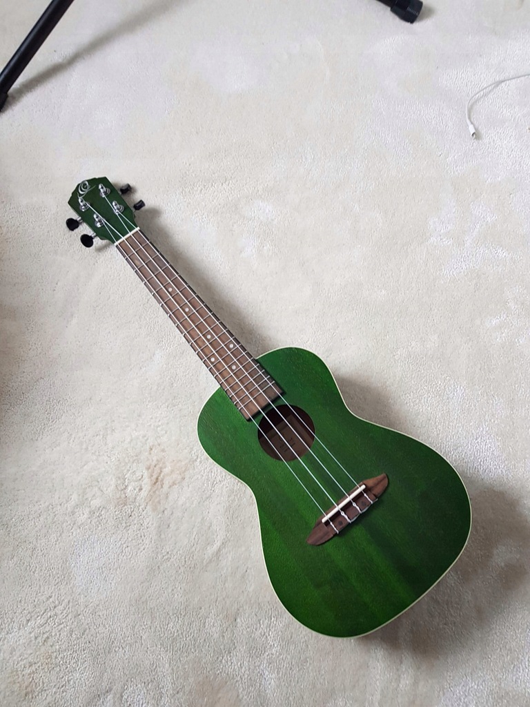 Gitara UKULELE zielone dla dziecka