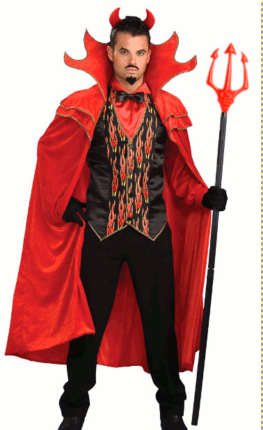 WIDŁY DIABŁA DIABEŁ DIABLICA HALLOWEEN 120CM