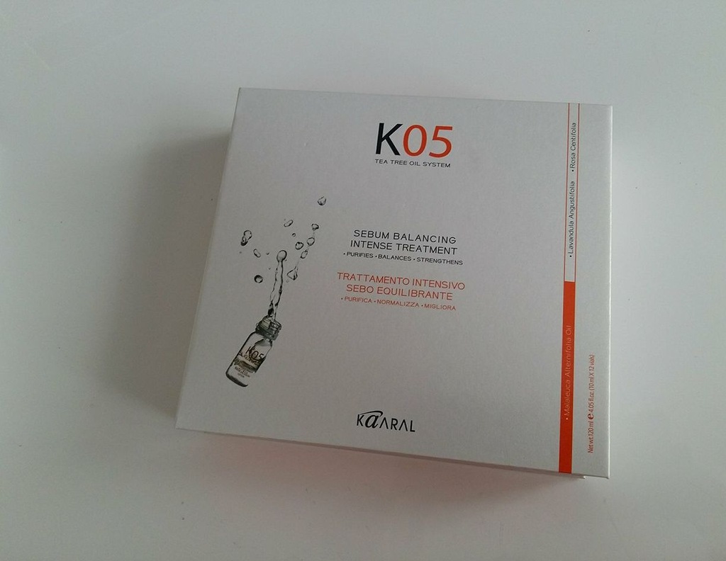Ampułki przeciw przetłuszczaniu   Kaaral 11x10 ml
