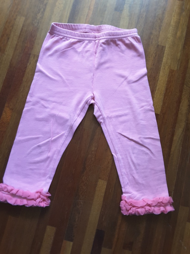 różowe legginsy GYMBOREE 2 latka