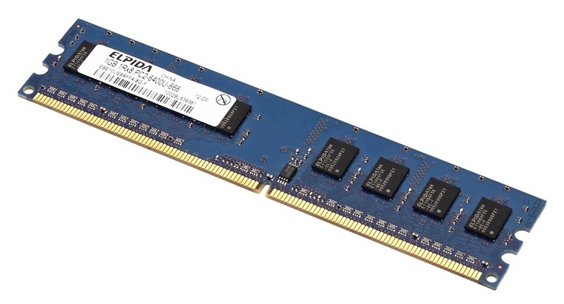 PAMIĘĆ RAM DDR2 _ ELPIDA 1GB 1Rx8 PC2-6400U-666