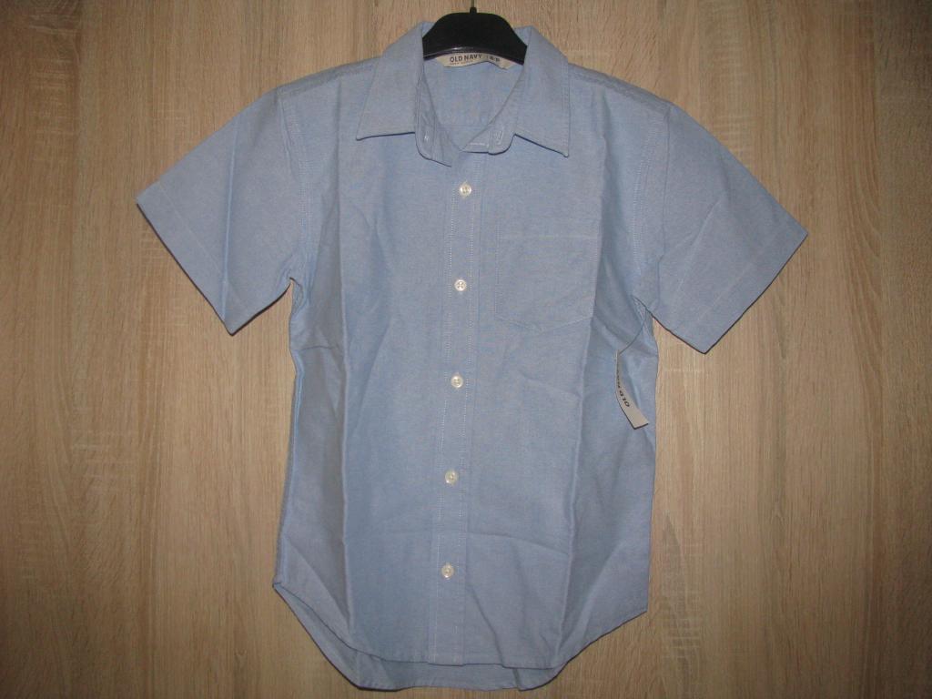 koszulka koszula szkolna old navy 6-7-8 116-122