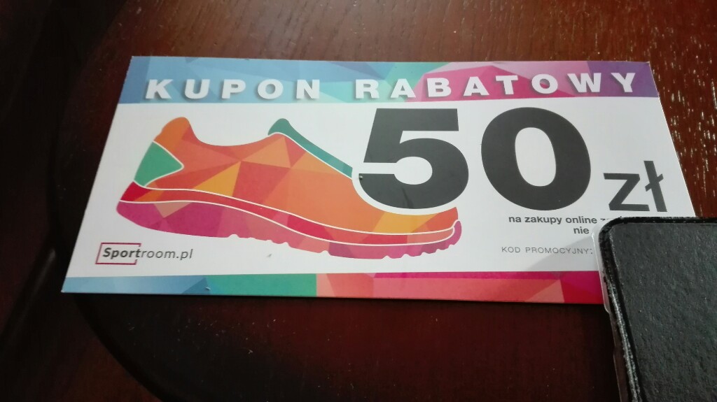 kupon rabatowy Sportroom.pl 50zł