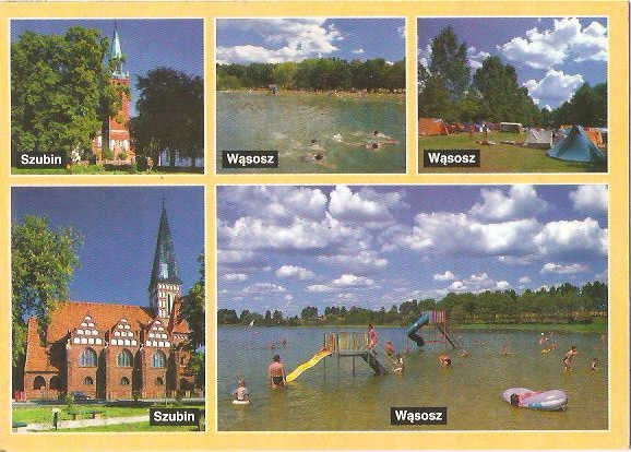 SZUBIN - KOŚCIÓŁ --- WĄSOSZ - KĄPIELISKO --- 90-TE