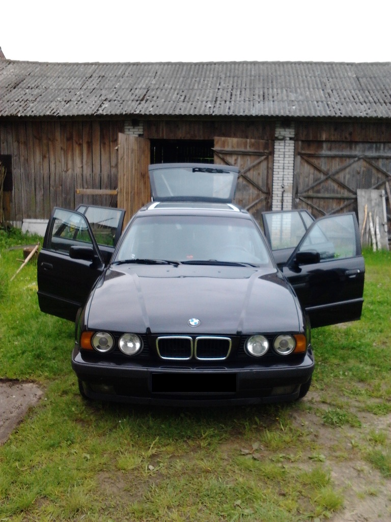 BMW E34 525i '94 Touring 2.5 l. 192KM M50B25 - 7340853865 ...