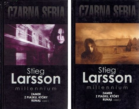 ZAMEK Z PIASKU KTÓRY RUNĄŁ 1+2 Stieg Larsson TW