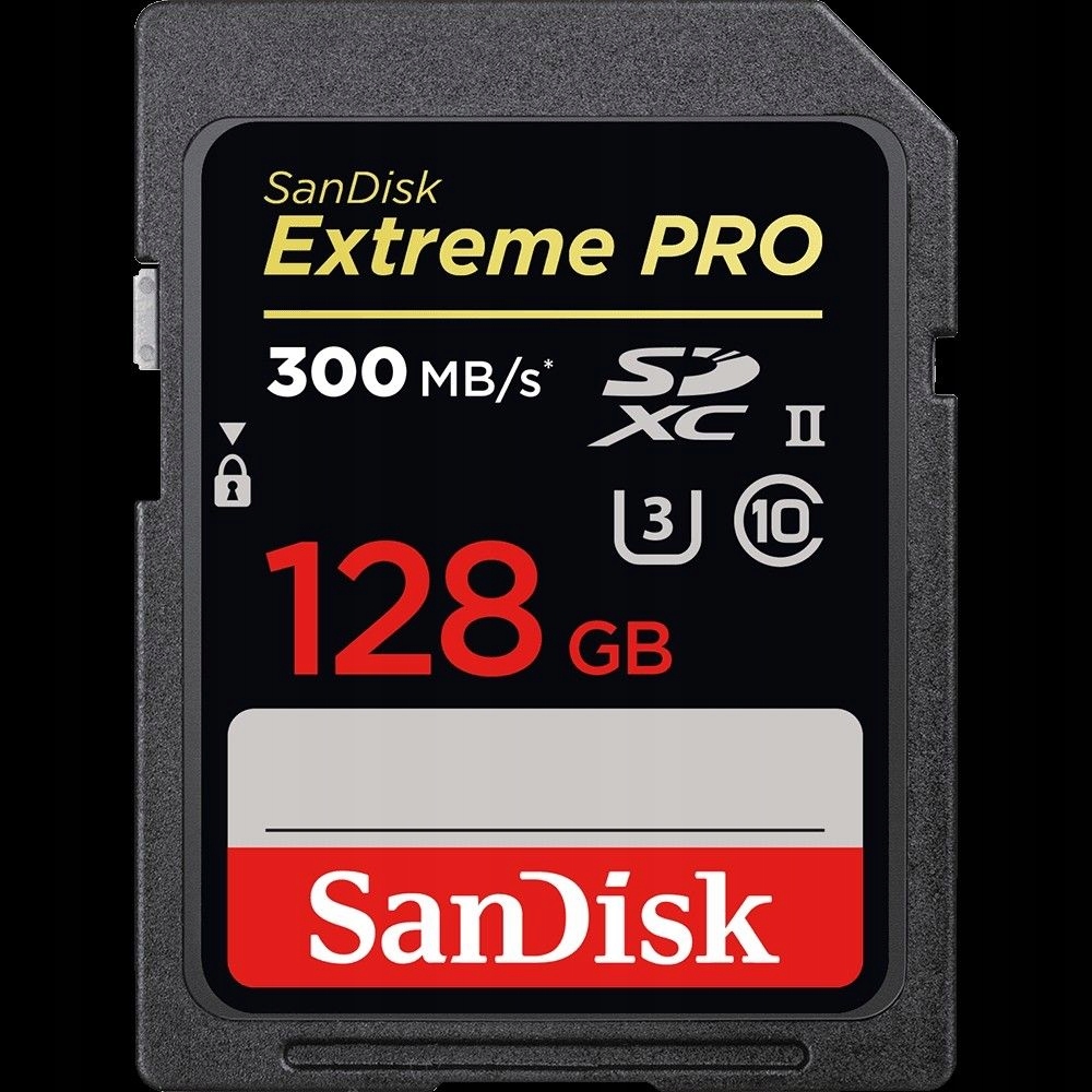 Sandisk KARTA EXTREME PRO SDXC 128GB - 300MB/s UHS