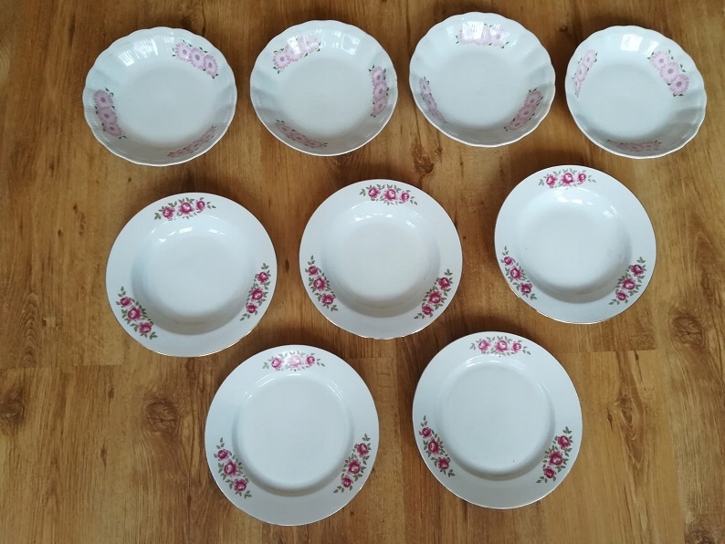 STARA POLSKA PORCELANA - ZESTAW