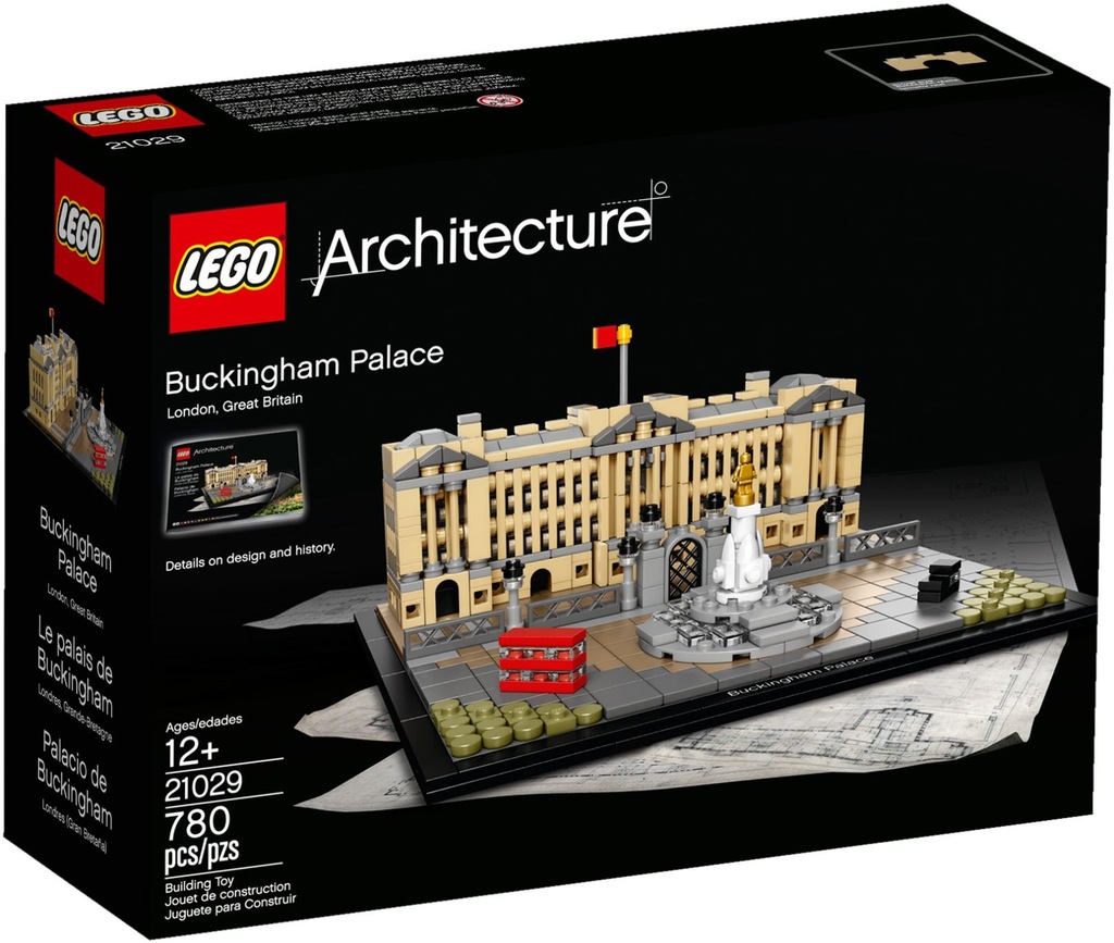 LEGO 21029 ARCHITECTURE PAŁAC BUCKINGHAM W-WA