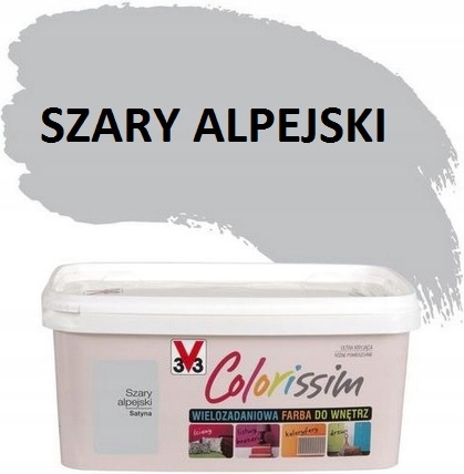 tarti24_pl V33 Colorissim 2,5l Szary alpejski 3V3