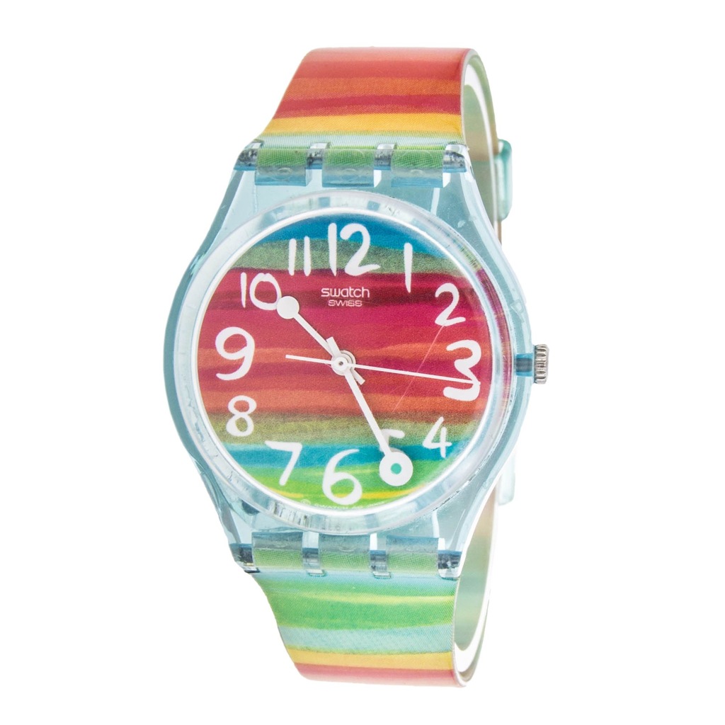 Zegarek SWATCH GS124 SWISS MADE kolorowy paski
