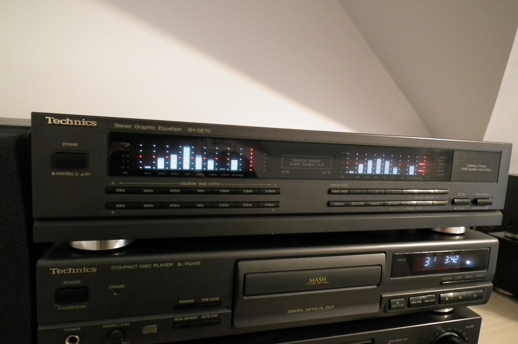 KOREKTOR GRAFICZNY EQUALIZER TECHNICS SH-GE70 BDB