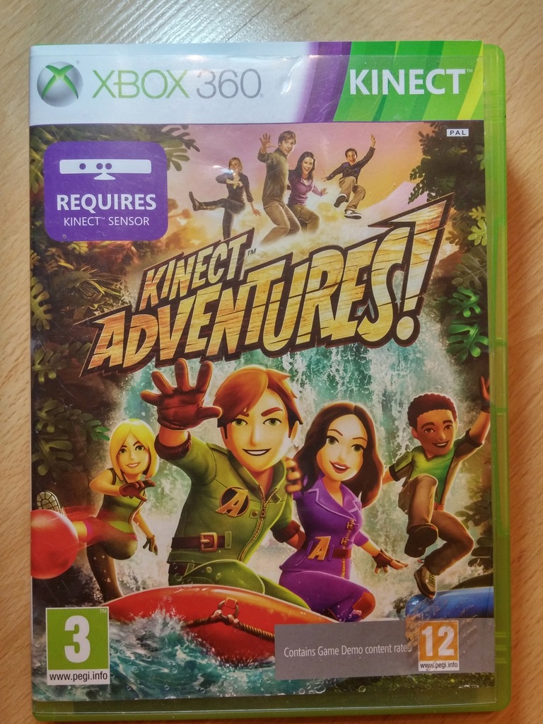 Gra Kinect Adventures! PL Xbox 360 pudełkowa BCM