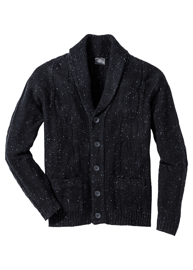Sweter rozpinany z szalow szary 68/70 (4XL) 949430