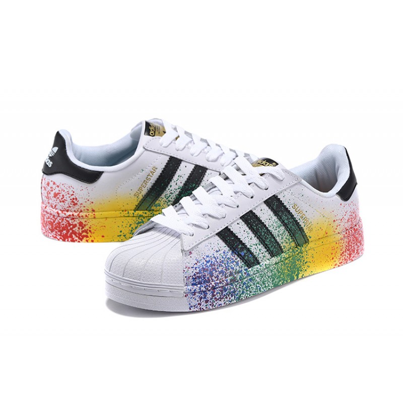 ADIDAS SUPERSTAR LGBT D70351 R.40 RAINBOW HIT 6818433372