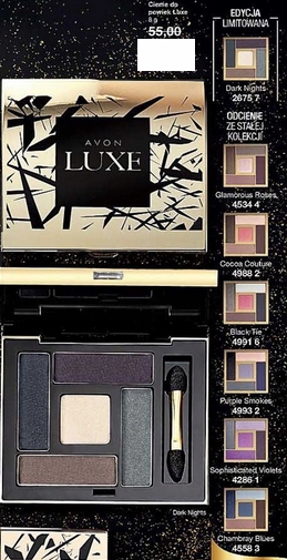 AVON - Cienie do powiek Luxe