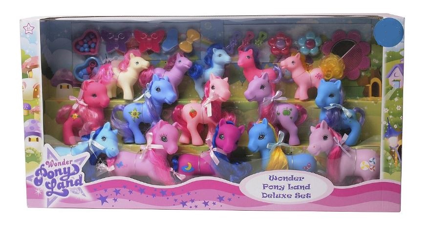 WONDER PONY LAND KUCYKI DO CZESANIA MEGA ZESTAW !!
