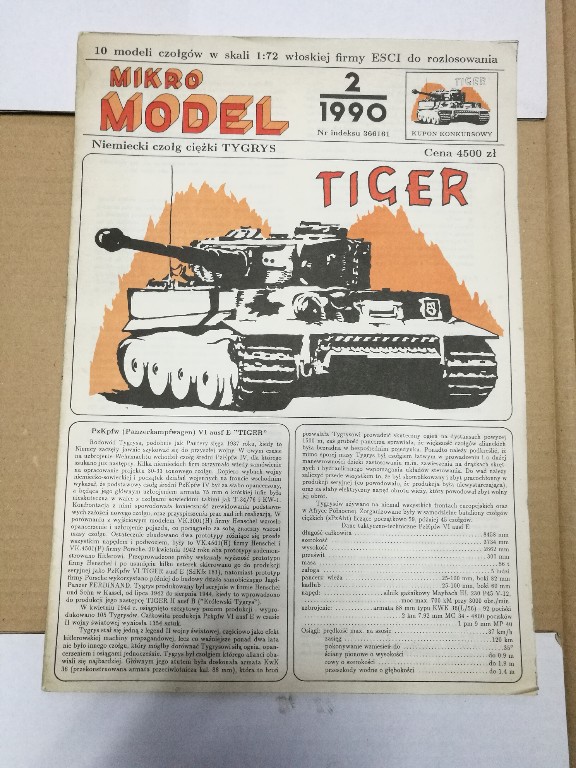 Mikro model TIGER 1990