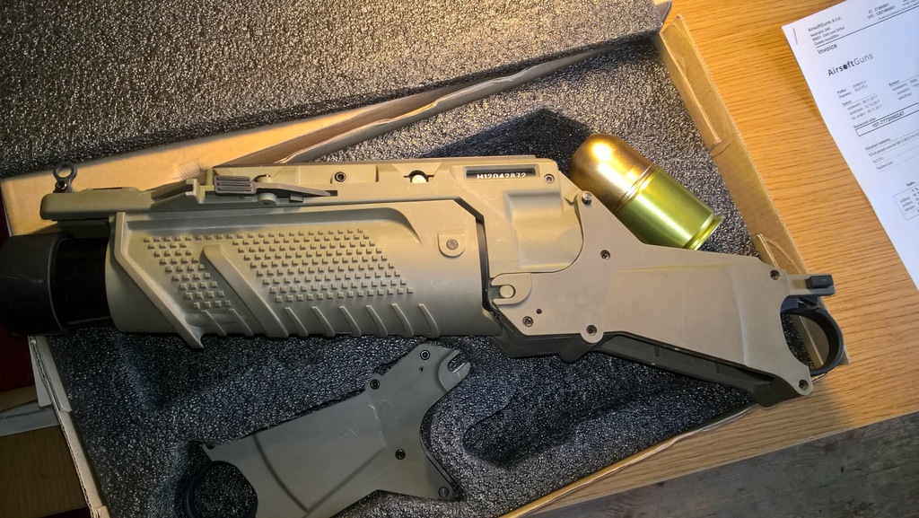 Granatnik ASG EGLM SCAR h SCAR l M4 M16 + granat
