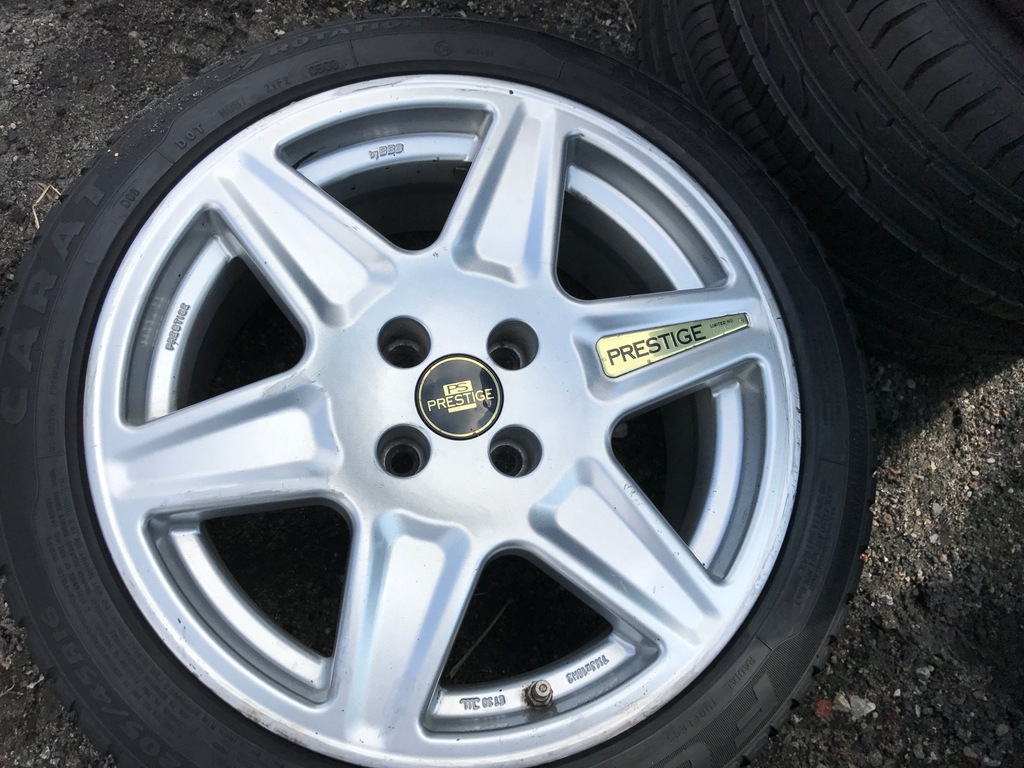 205/45/16 BBS PRESTIGE 4X100 7,5J16'