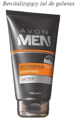 AVON MEN Rewitalizujący żel do golenia mężczyzn