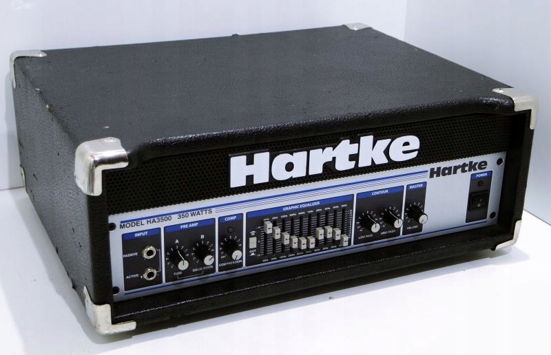 HARTKE HA 3500 - WZMACNIACZ BASOWY, 350W