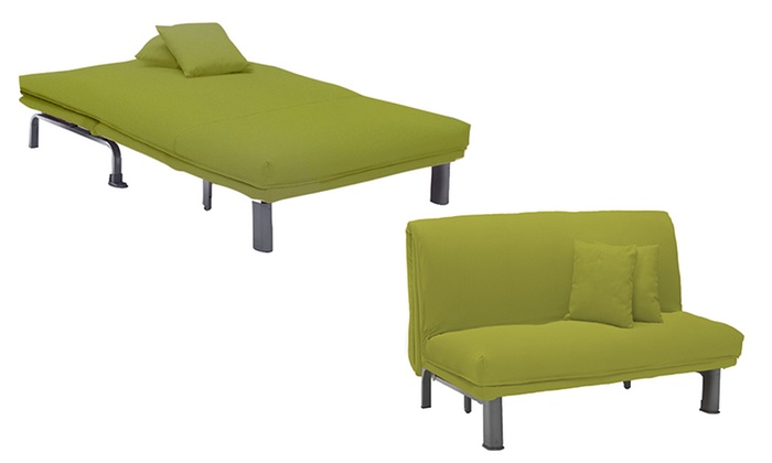 SOFA ŁÓŻKO KANAPA 2-osobowa rozkładana + PODUSZKI 