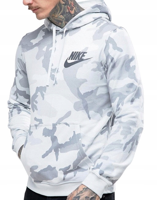 Nike camo 2025 print hoodie