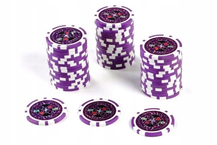 Poker nominały żetonów 50 sztuk, Żetony do pokera