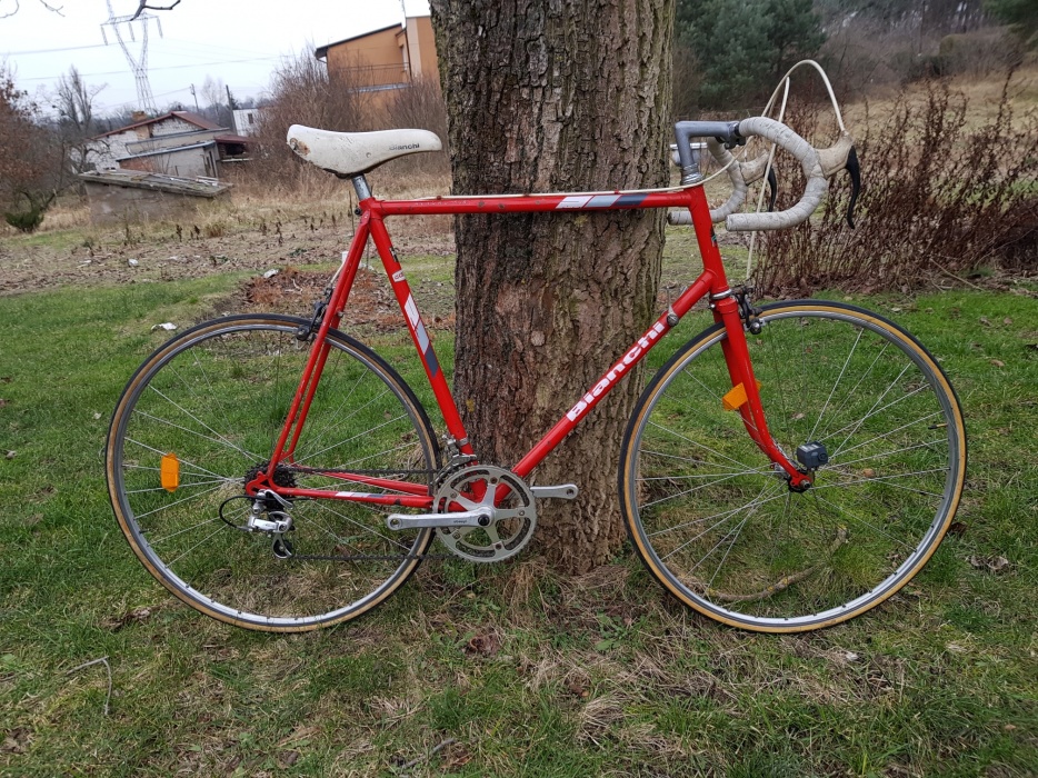 Kolarzówka BIANCHI Duża Rama Shimano Poznan szosa