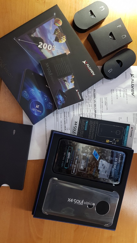 Allview X4 vision Telefon z projektoremHD Jak NOWY
