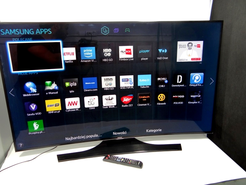 TELEWIZOR SAMSUNG UE55H6800AW PILOT