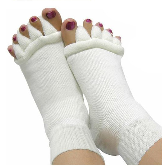 Antypoślizgowe skarpetki z palcami do jogi myga Yoga Toe Socks