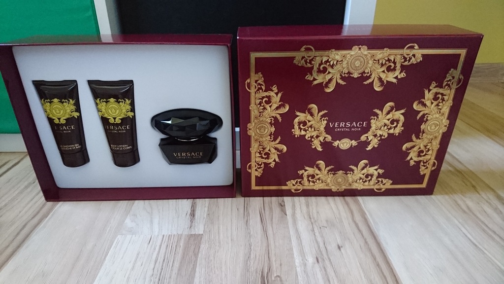 VERSACE Crystal Noir edt zestaw Sephora 50ml