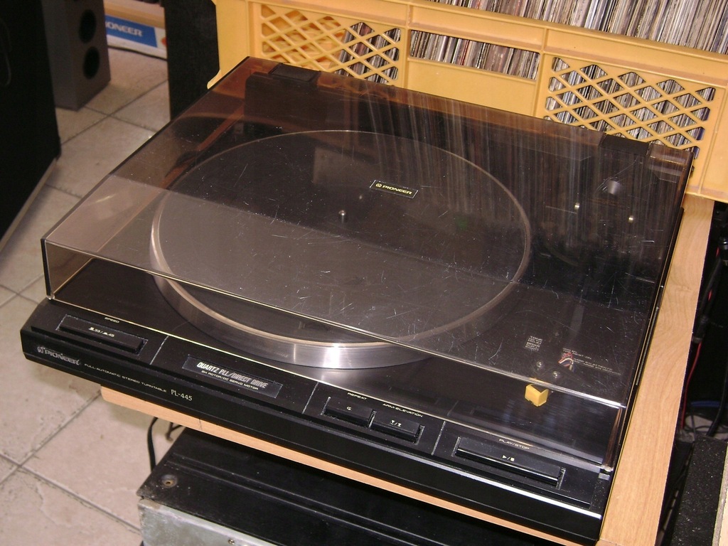 gramofon PIONEER PL-445 - 7508643146 - oficjalne archiwum Allegro
