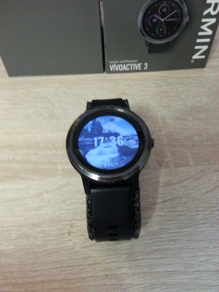 garmin vivoactive 3 menu
