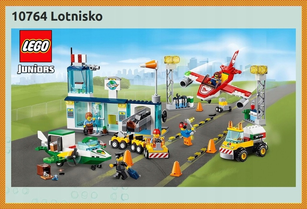 LEGO 10764 Juniors Lotnisko