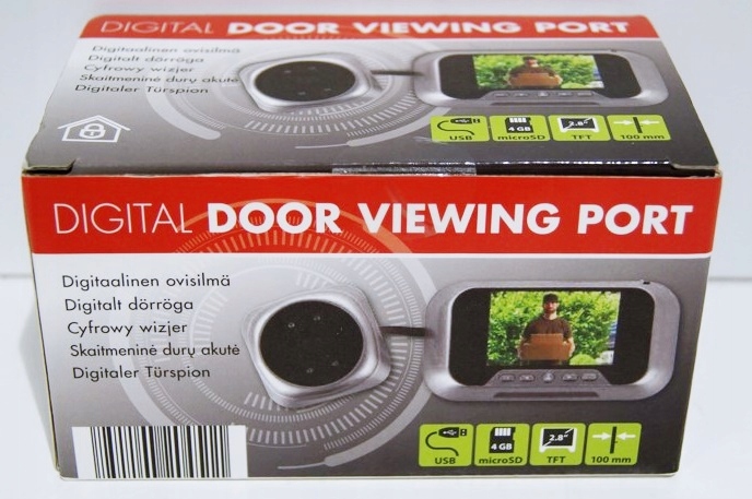 WIZJER CYFROWY DIGITAL DOOR VIEWING PORT