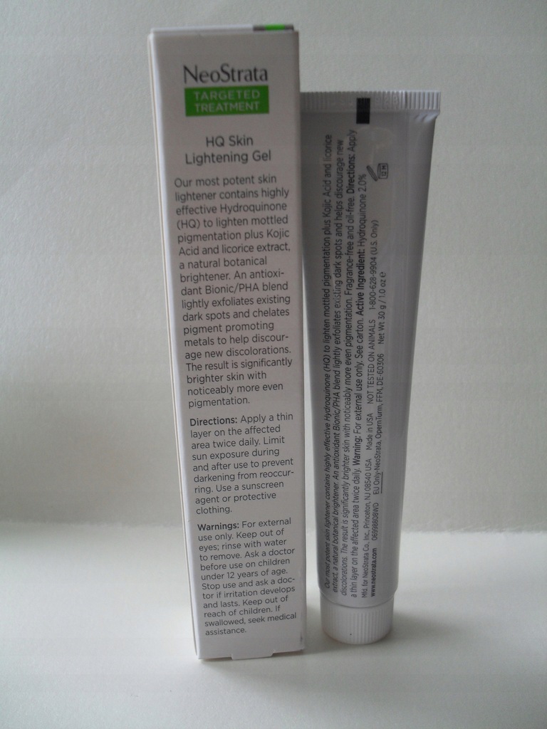 wybielający Neostrata, HQ Skin Lightening Gel 7576610378 oficjalne