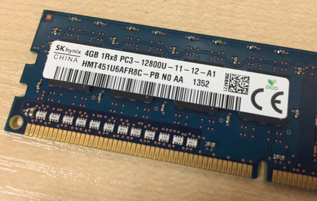 Pamięć RAM |SK Hynix HMT451U6AFR8C-PB |4GB 1600MHz - 7733139967 ...