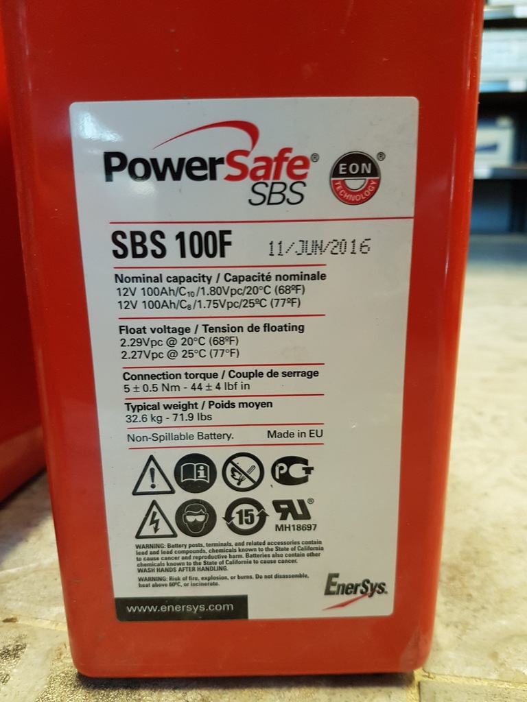 PowerSafe SBS 100F EON Akumulator AGM Podtrzymanie - 7301523152 ...