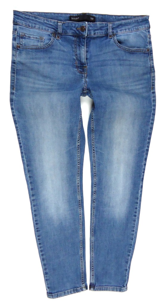 1192 NEXT spodnie jeansy rurki SKINNY 44/46
